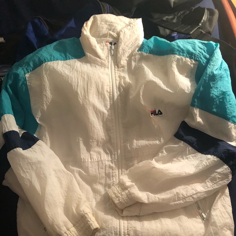 Vintage fila windbreaker
